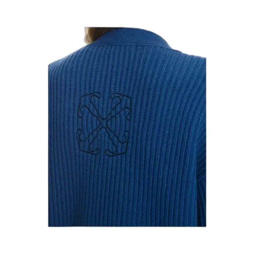 Logo-Embroidered Cardigan