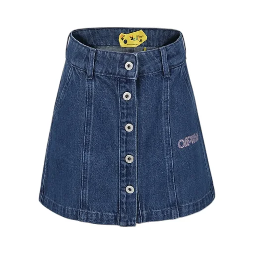 Bookish Denim Skirt