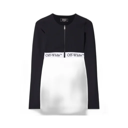 Zip-Up Cropped T-Shirt