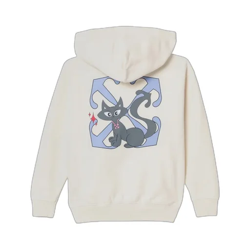 Arrows Print Zip Hoodie