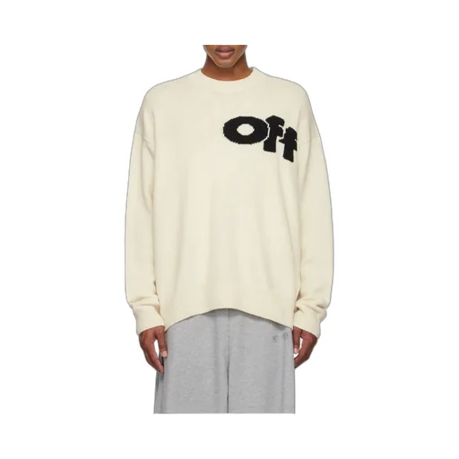 Logo Intarsia Crewneck Jumper