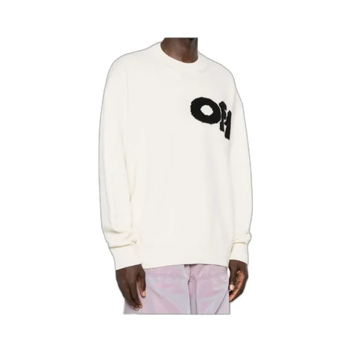 Logo Intarsia Crewneck Jumper