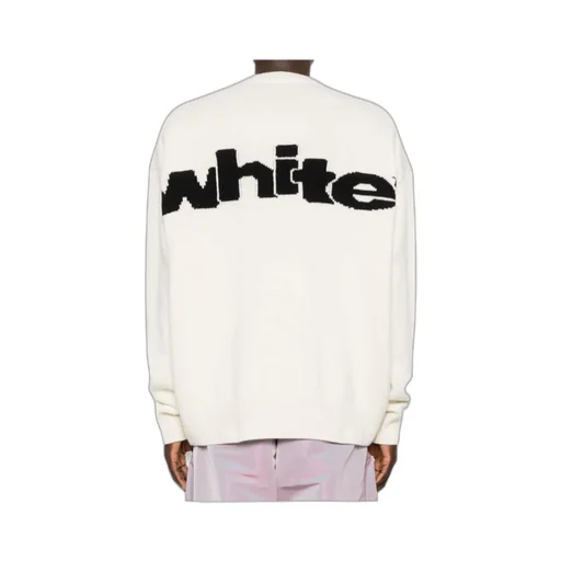 Logo Intarsia Crewneck Jumper