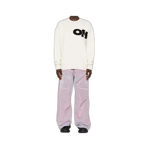 Logo Intarsia Crewneck Jumper