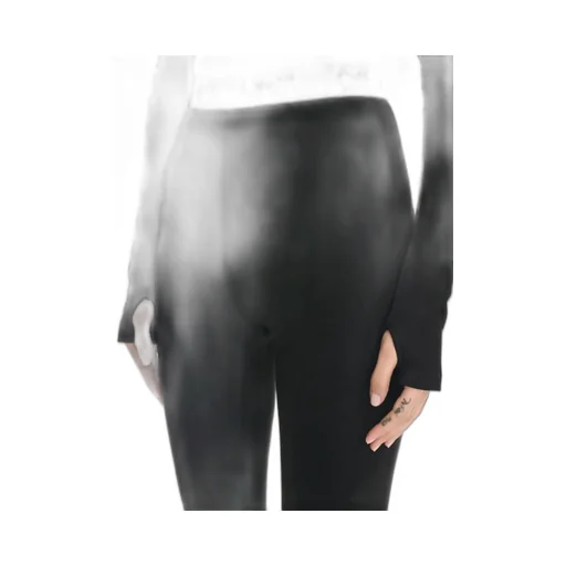 Logo Waistband Stretch Leggings