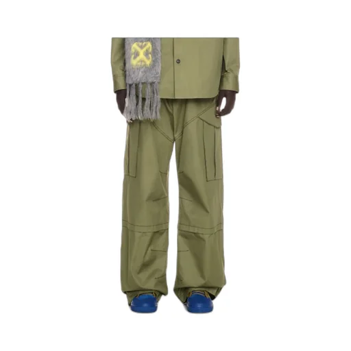 Logo Embroidered Straight Leg Pants