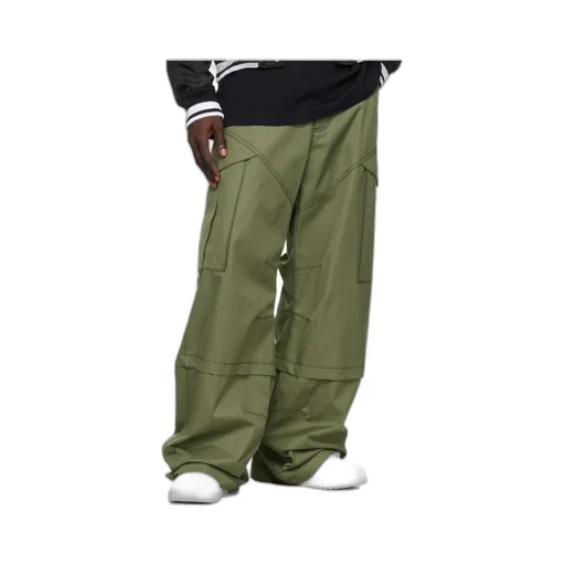 Logo Embroidered Straight Leg Pants