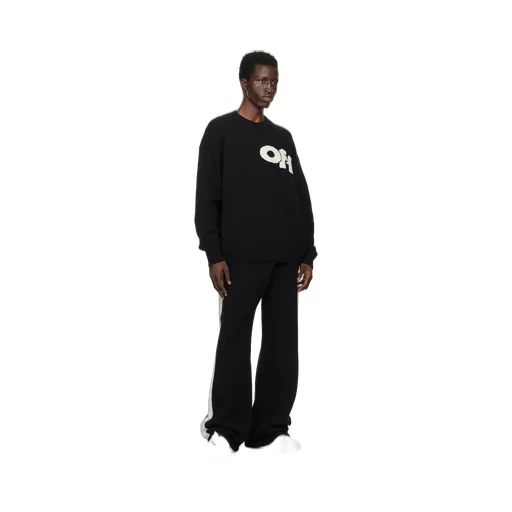 Logo Intarsia Crewneck Jumper