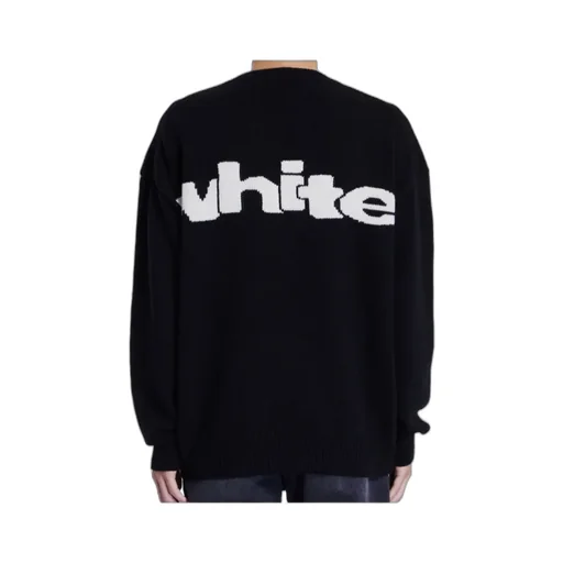 Logo Intarsia Crewneck Jumper