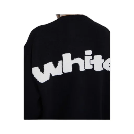 Logo Intarsia Crewneck Jumper