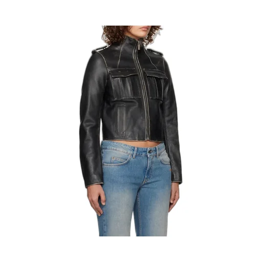 Vintage Lea Biker Jacket