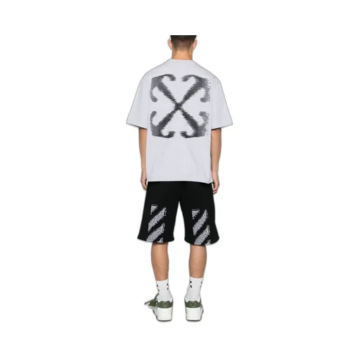 Embroidered-Motif Track Shorts