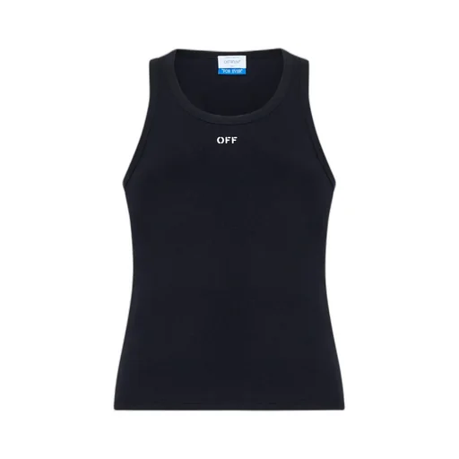 Logo Detailed Sleeveless Top