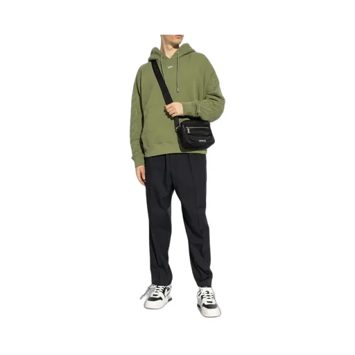 Logo Printed Drawstring Hoodie