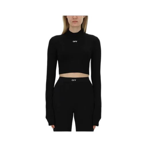 High Neck Long-Sleeved Top