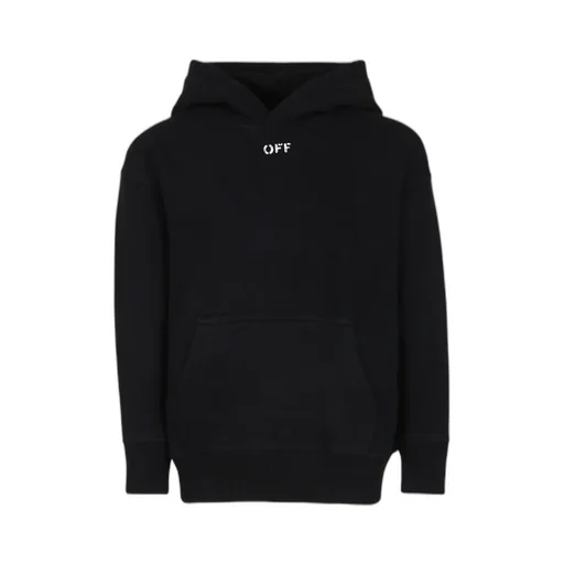 Off-Stamp Long Sleeved Hoodie