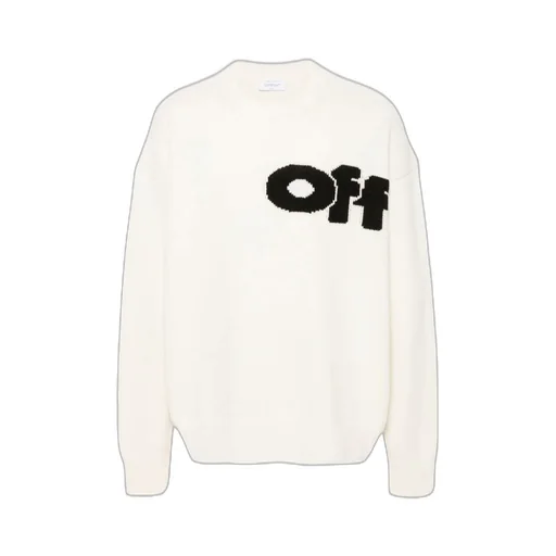 Logo Intarsia Crewneck Jumper