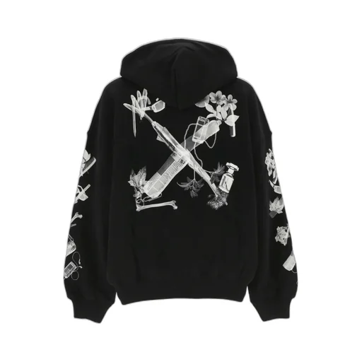 Logo Printed Drawstring Hoodie