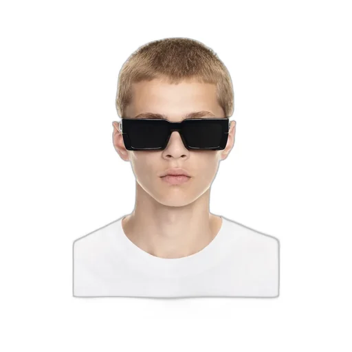 Rectangular Frame Sunglasses