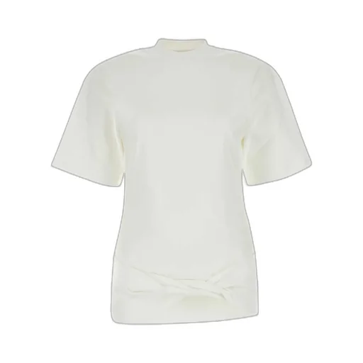 Arrows-Motif Twisted Crewneck T-Shirt
