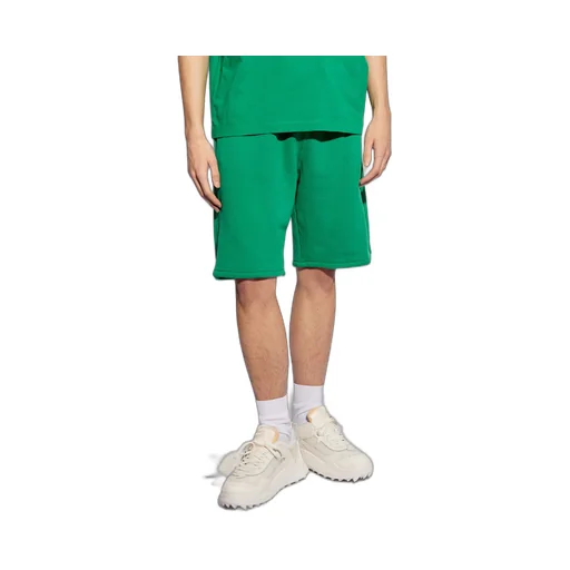 Logo Embroidered Drawstring Shorts