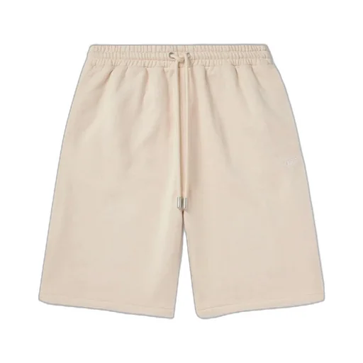 Diag-Stripe Cotton Track Shorts