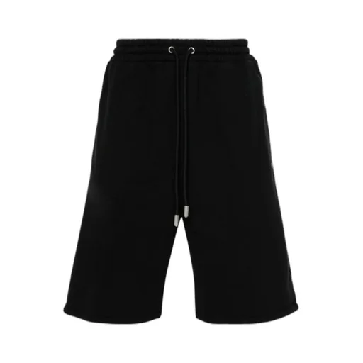 Logo Embroidered Drawstring Shorts