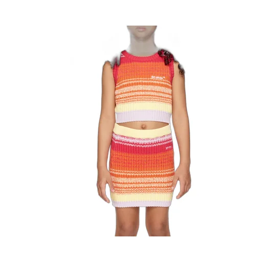 Striped Logo Vest