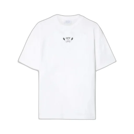 Arrow-Embroidered Crewneck T-Shirt