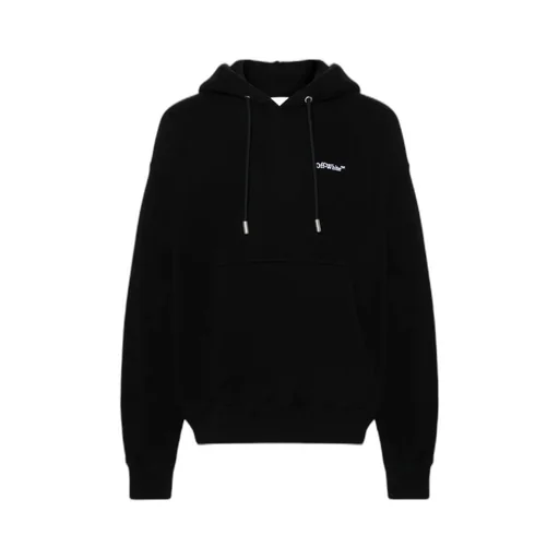 Logo Embroidered Drawstring Hoodie