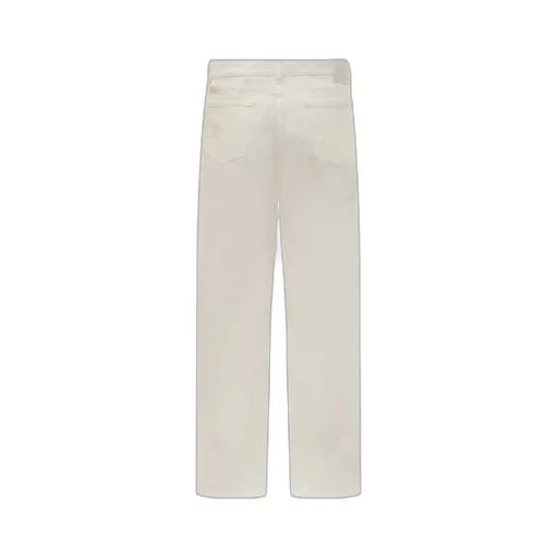 Logo Embroidered Straight Leg Jeans