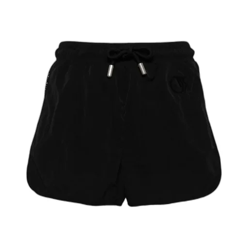 Drawstring Elastic Waist Shorts