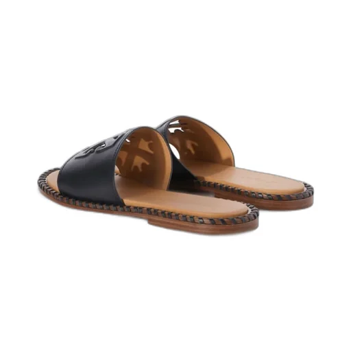 Twist Arrow-Embossed Slip-On Slides