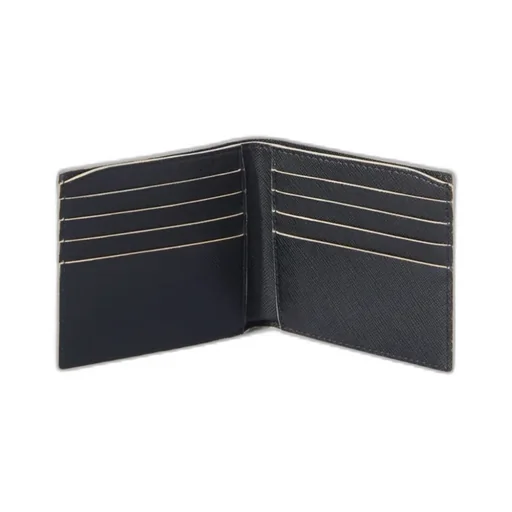 Logo Printed Bi-Fold Wallet