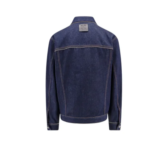 Logo Patch Denim Jacket