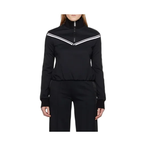 Zip-Up Straight Hem Track Jacket