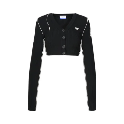 Logo Detailed Cropped Jumper