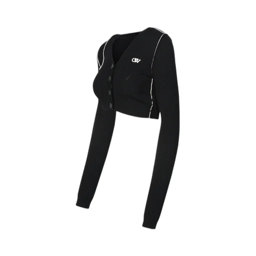 Logo Detailed Cropped Jumper