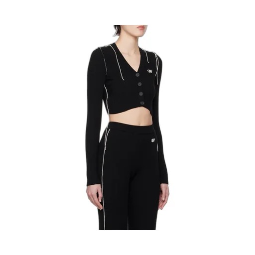 Logo Detailed Cropped Jumper
