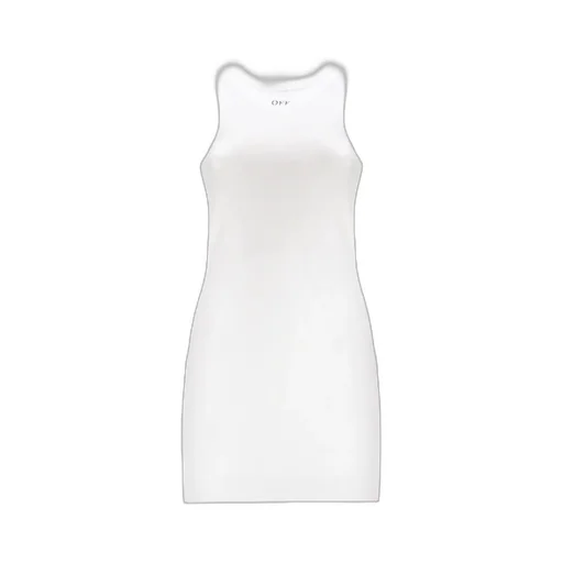 Logo Printed Bodycon Mini Dress