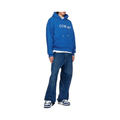 Logo Patch Wide Leg Jeans