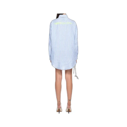 Striped Shirt Dress