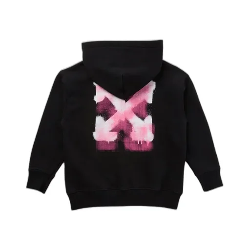 Logo Print Zip Hoodie
