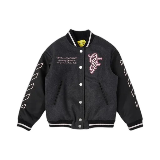 Embroidered Varsity Jacket