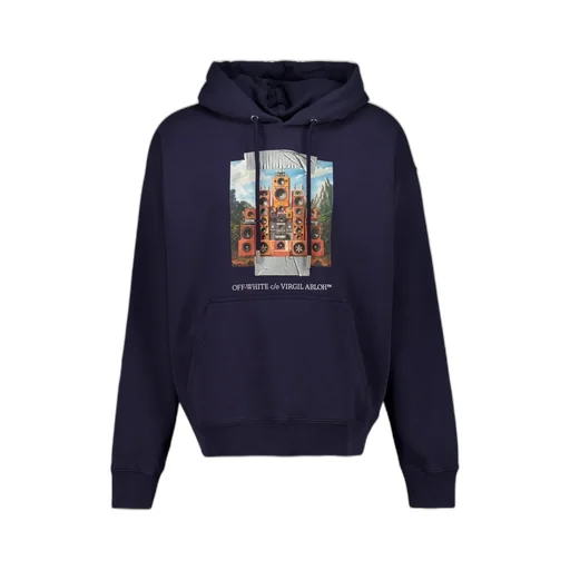 Logo Printed Drawstring Hoodie