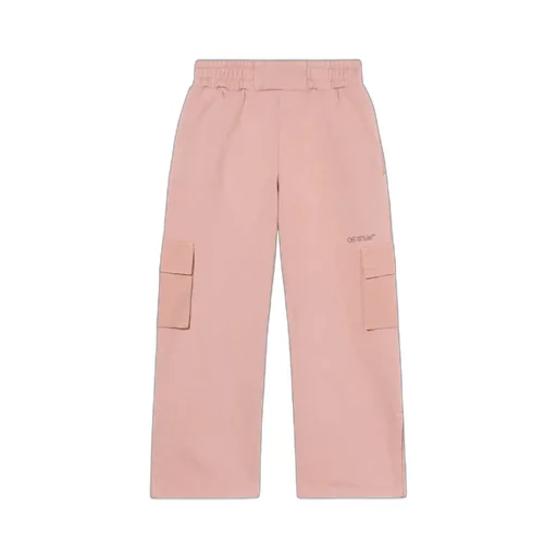 Logo Printed Cargo Pants
