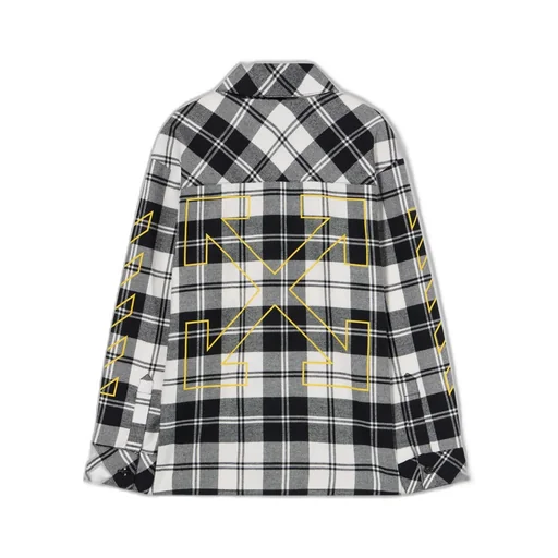 Kids Long-Sleeved Checked Shirt