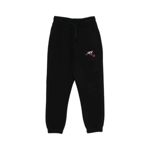 Logo Printed Drawstring Pants
