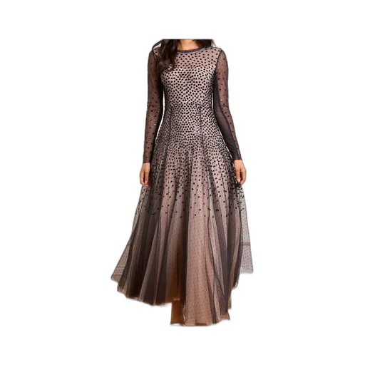 Sequin-Embellishment Maxi Dress
