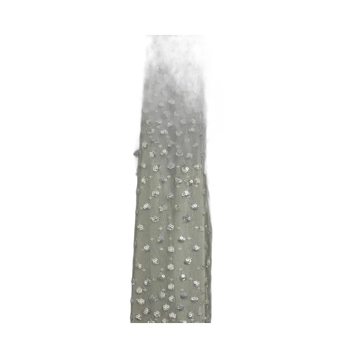 Scatter Dot Sequinned Maxi Dress